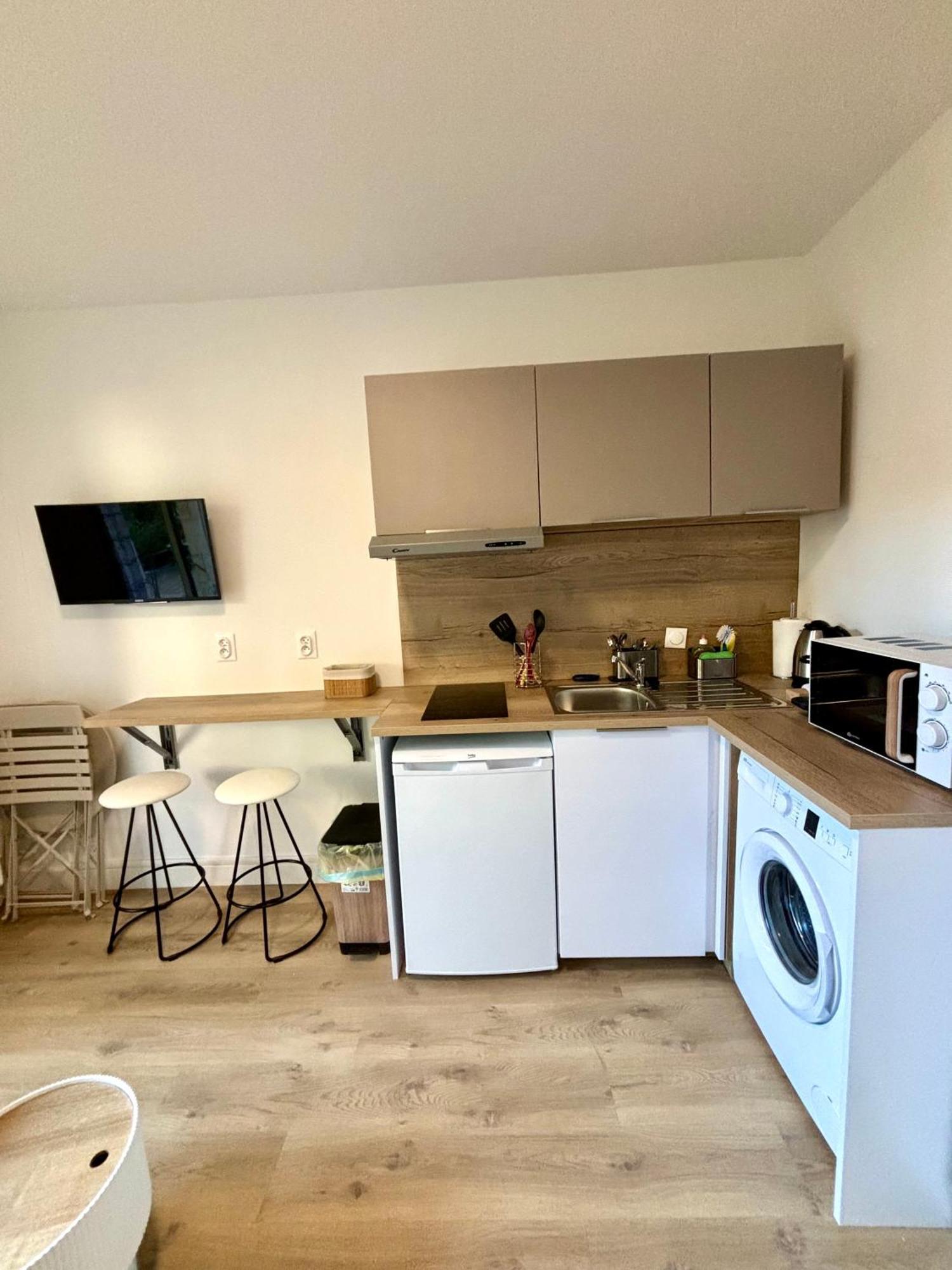 Studio En Rez De Jardin Deauville Centre Et Plage Exteriör bild